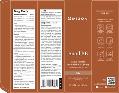 Carton Image (Snail Bb 27 Carton)